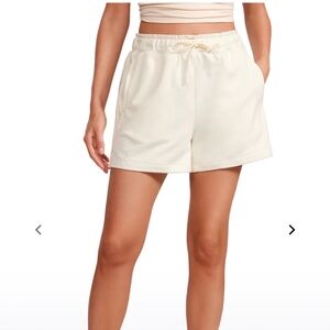 NWT CRZ YOGA Women's High Rise Sweat Shorts XS